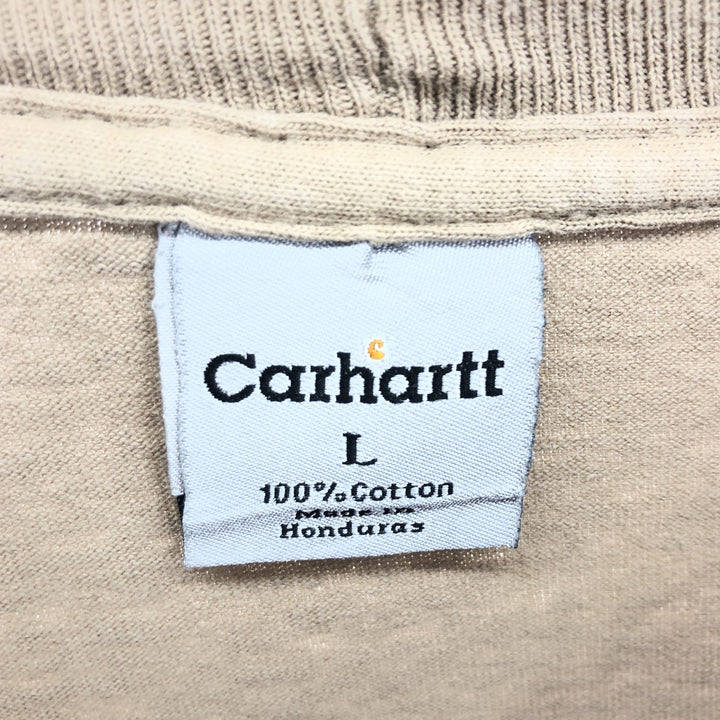 Carhartt Short Sleeve One Point Logo Pocket T-Shirt Men's L Size / eaa432825