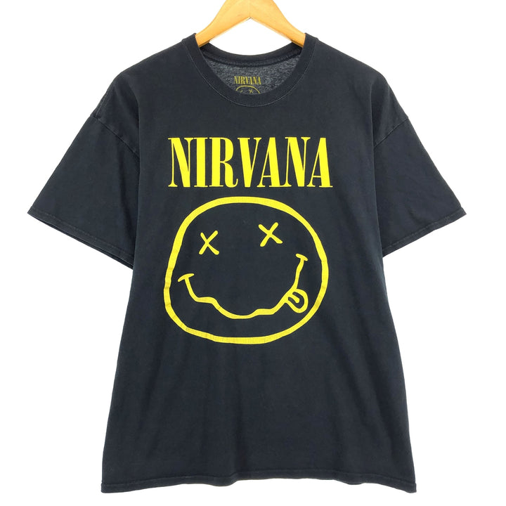 NIRVANA Nirvana Band T-shirt, Band Tee, Men's XL /eaa432830