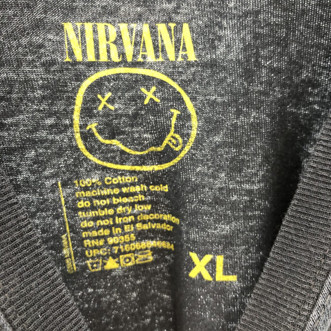 NIRVANA Nirvana Band T-shirt, Band Tee, Men's XL /eaa432830