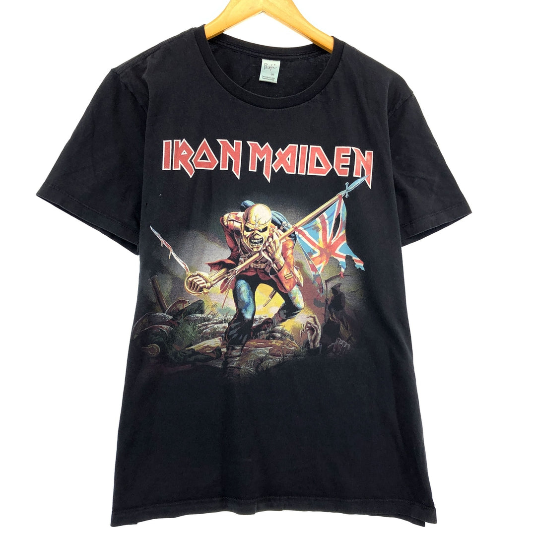 IRON MAIDEN Band T-shirt, Made in USA, Men's L /eaa432842