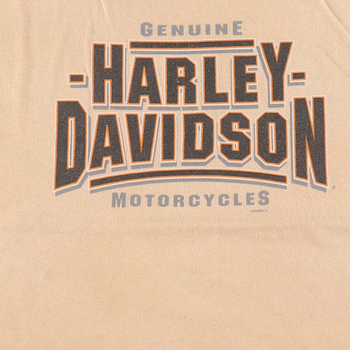 00'S Harley-Davidson Sleeveless Motorcycle Bike T-Shirt Made in USA Men's XXL /eaa432865