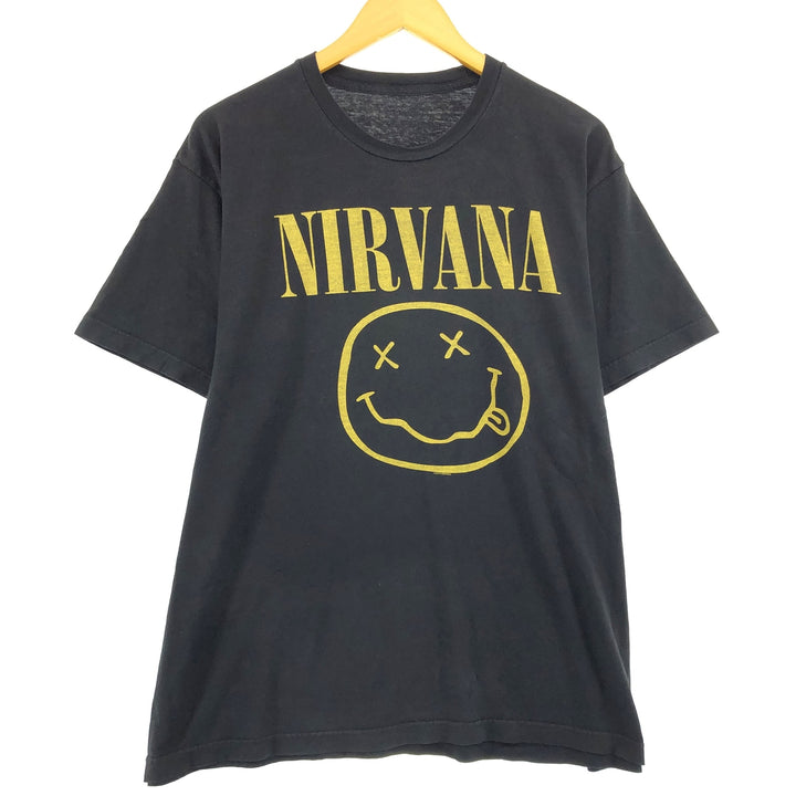 NIRVANA Nirvana Band T-shirt Band T Men's L /eaa432877