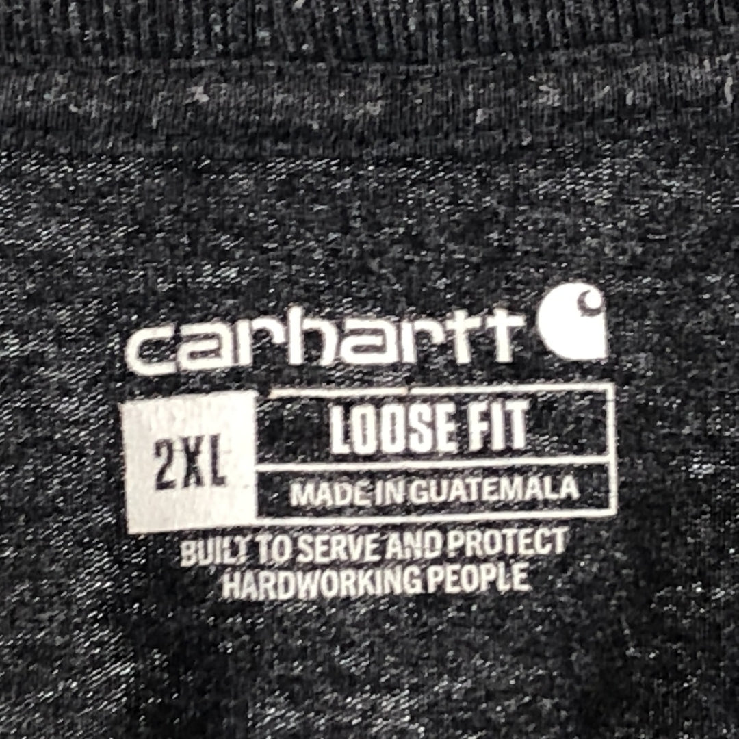 Carhartt Loose Fit Short Sleeve One Point Logo Pocket T-Shirt Men's XXL / eaa432885