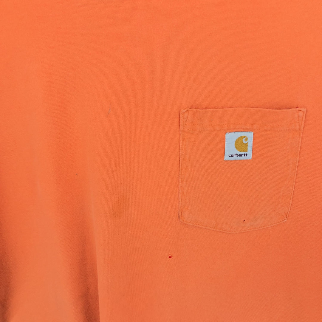 Carhartt ORIGINAL FIT short sleeve one point logo pocket T-shirt men's L size / eaa432987