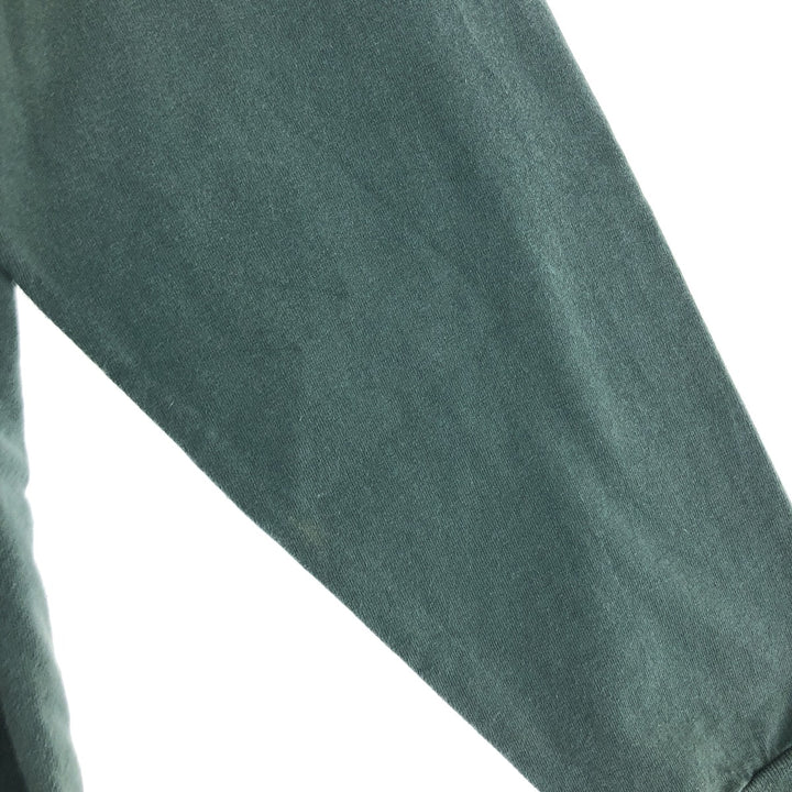 90'S NOTRE DAME University of Notre Dame FIGHTIN' IRISH Long Sleeve T-Shirt, Made in USA, Men's L Size, Vintage /eaa432992