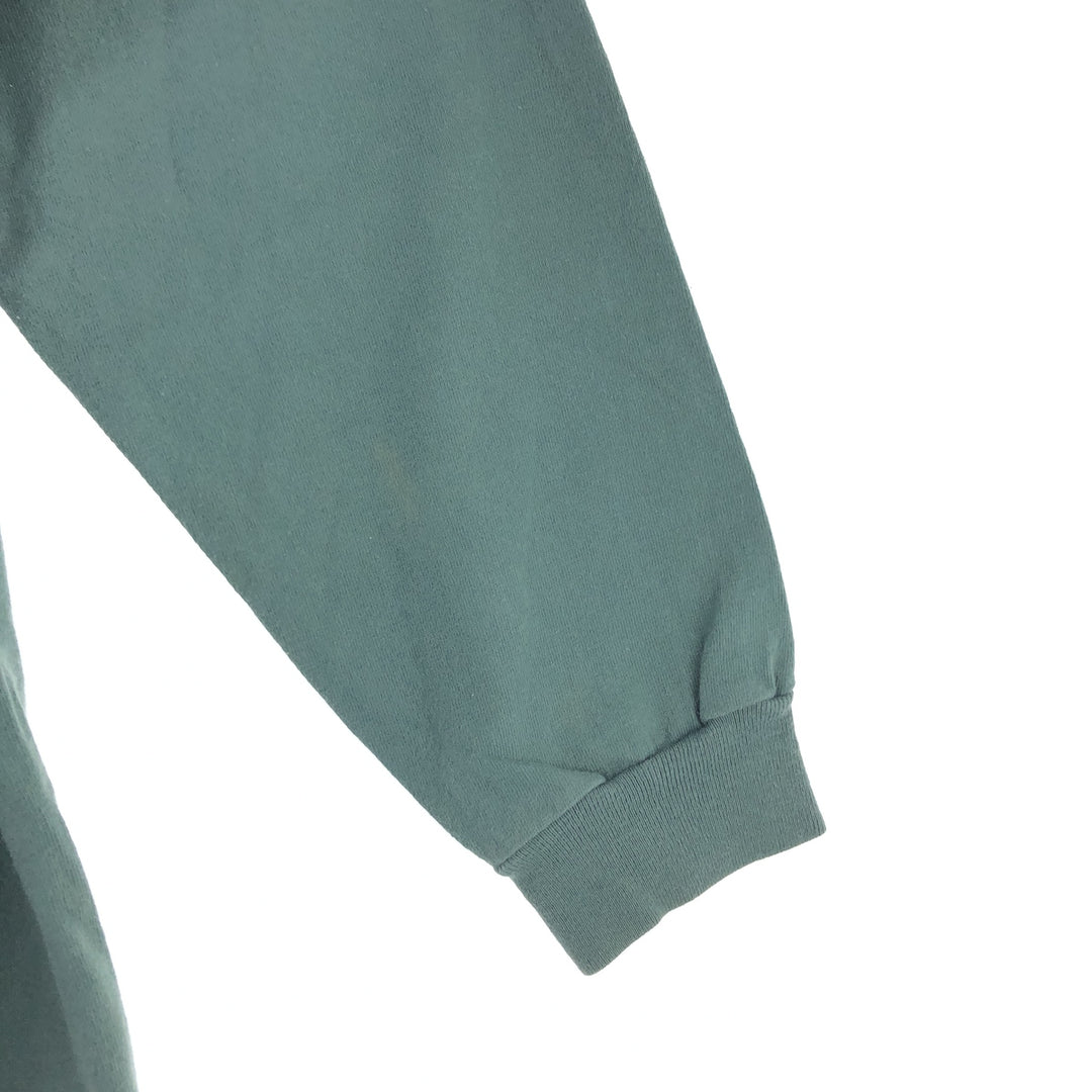 90'S NOTRE DAME University of Notre Dame FIGHTIN' IRISH Long Sleeve T-Shirt, Made in USA, Men's L Size, Vintage /eaa432992