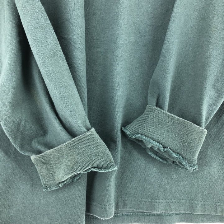 90'S NOTRE DAME University of Notre Dame FIGHTIN' IRISH Long Sleeve T-Shirt, Made in USA, Men's L Size, Vintage /eaa432992