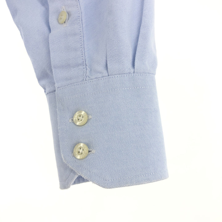 90'S Lacoste LACOSTE French-designed long-sleeved button-down shirt, made in France, size 38, men's M /eaa433037