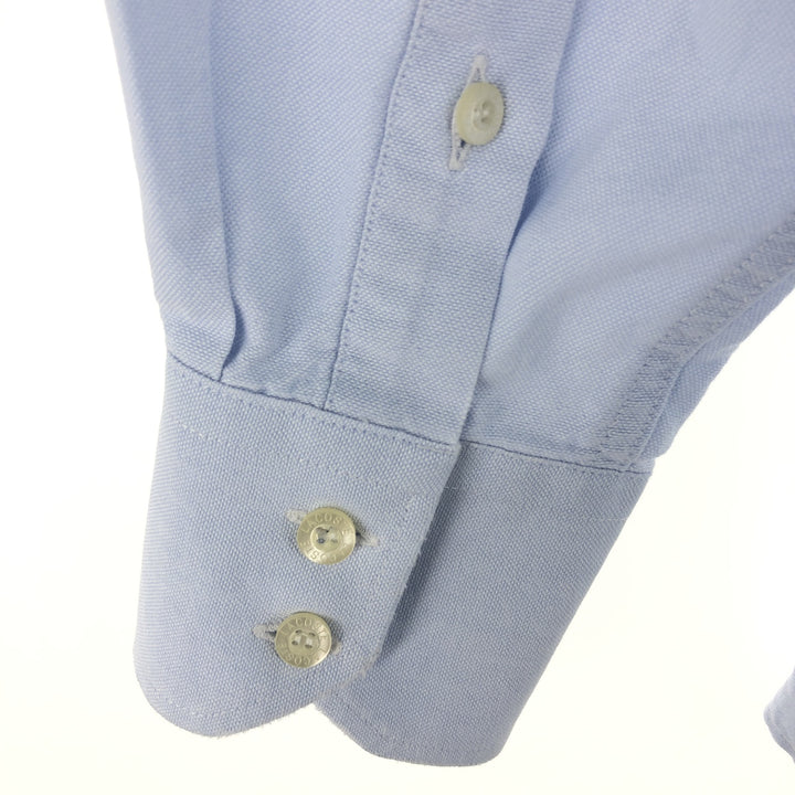 90'S Lacoste LACOSTE French-designed long-sleeved button-down shirt, made in France, size 38, men's M /eaa433037