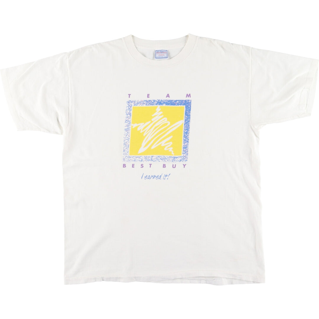 90'S ALL SPORTS Printed T-shirt Men's XL Vintage /eaa433072
