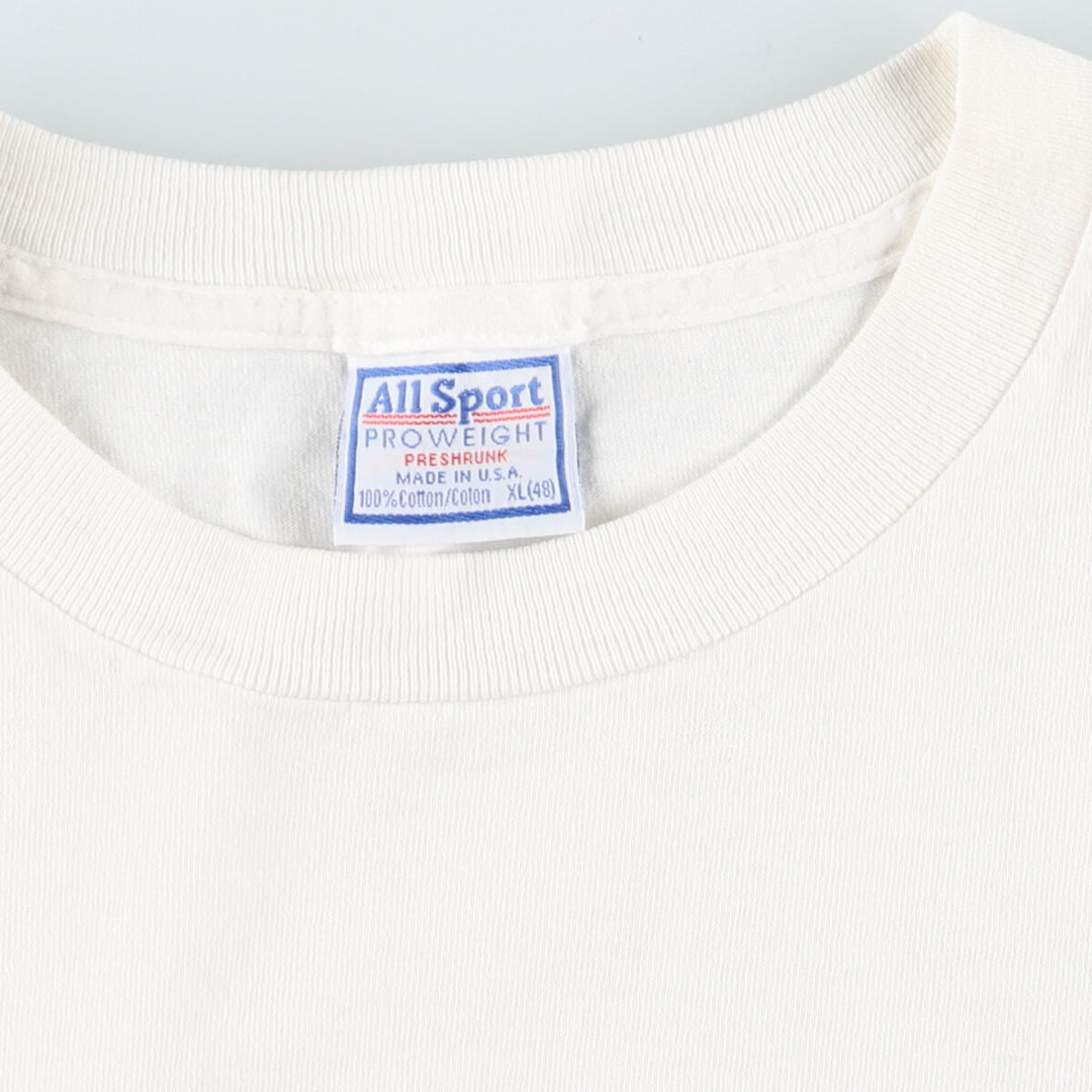 90'S ALL SPORTS Printed T-shirt Men's XL Vintage /eaa433072