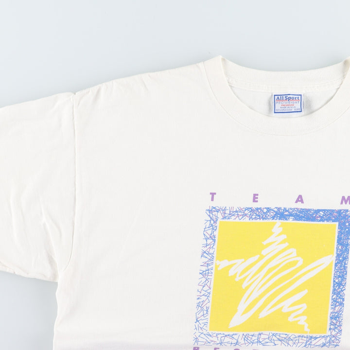 90'S ALL SPORTS Printed T-shirt Men's XL Vintage /eaa433072