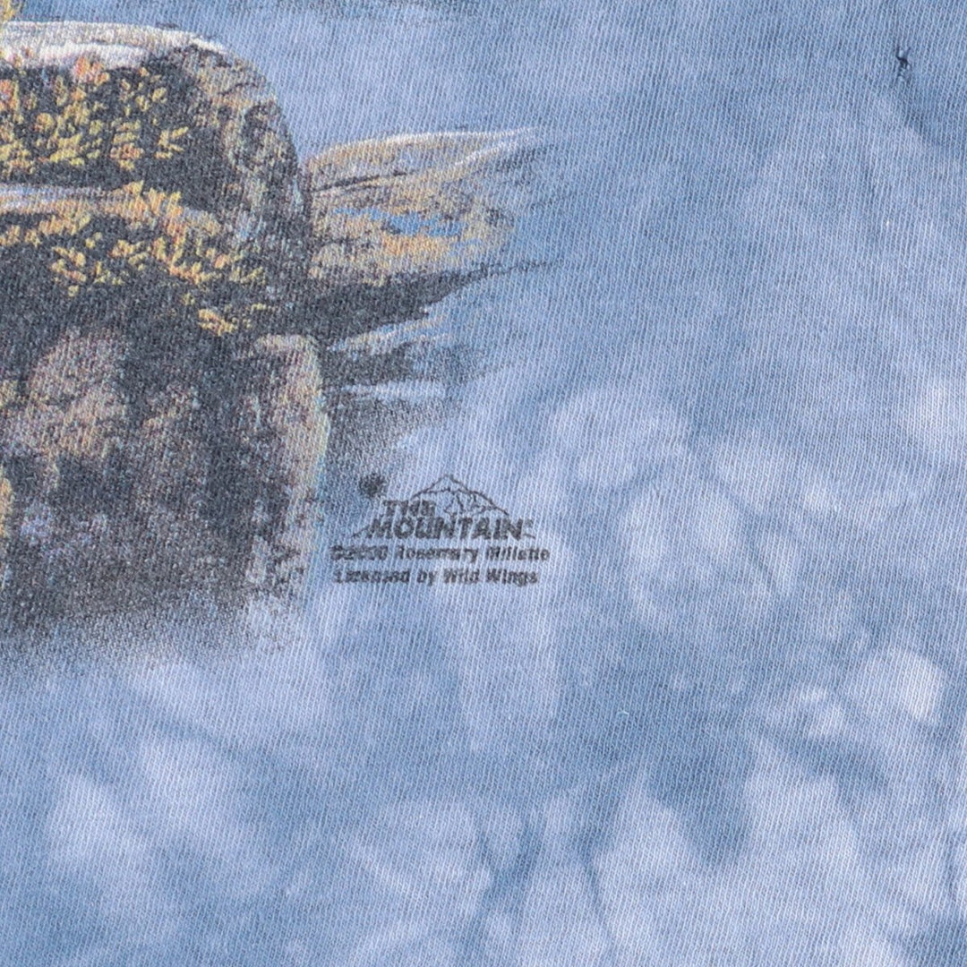 THE MOUNTAIN Eagle Pattern Tie-dye Pattern Long T-shirt Made in USA Men's L /eaa433129