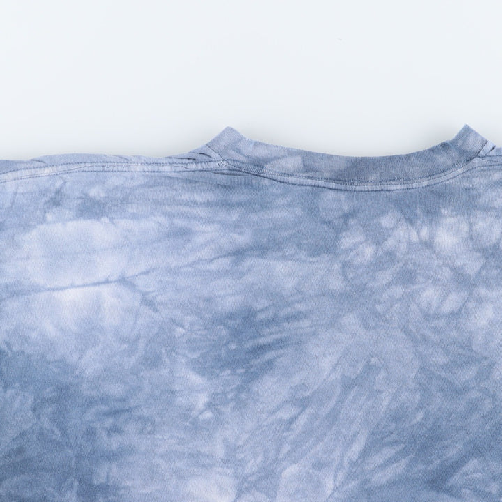 THE MOUNTAIN Eagle Pattern Tie-dye Pattern Long T-shirt Made in USA Men's L /eaa433129