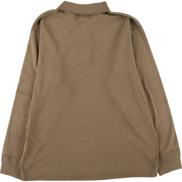 90'S Ralph Lauren POLO by Ralph Lauren Henley neck long T-shirt long T men's L vintage / eaa433134