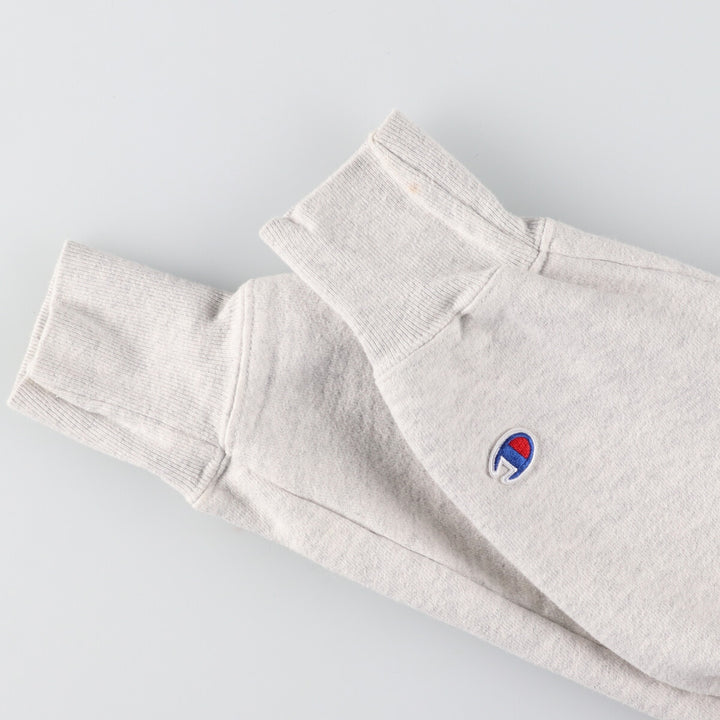 90'S Champion Reverse Weave Replica Single Color Tag Fleece Sweatshirt Trainer Women's S /eaa433153