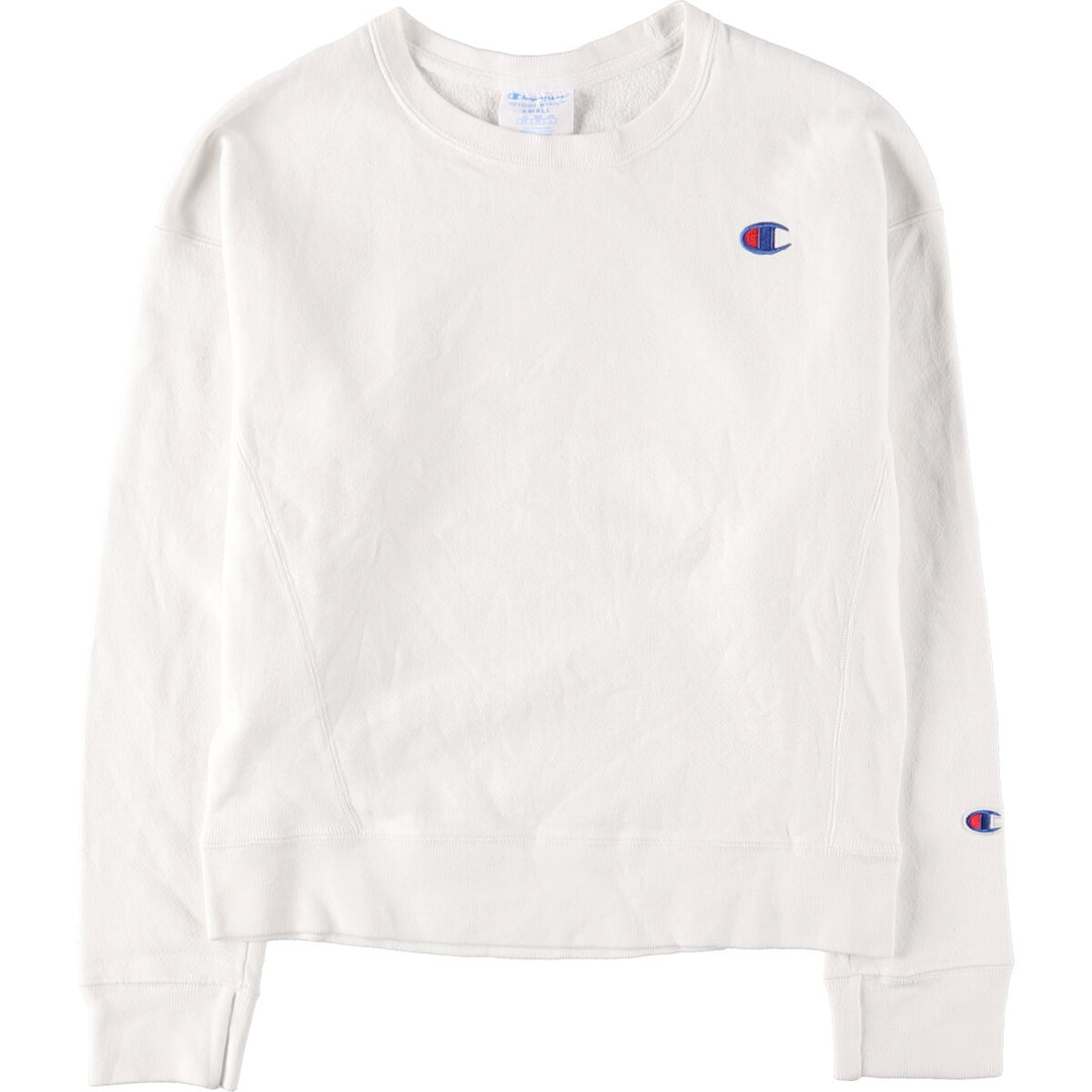 Champion Reverse Weave Replica Single Color Tag Logo Sweatshirt Women's S /eaa433156