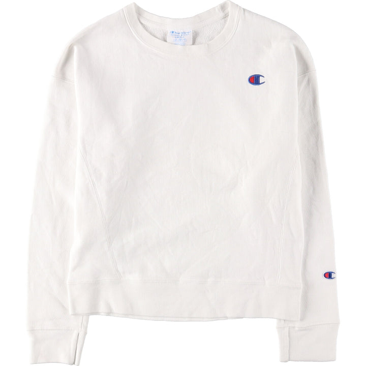 Champion Reverse Weave Replica Single Color Tag Logo Sweatshirt Women's S /eaa433156