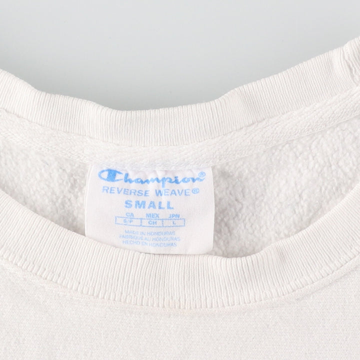 Champion Reverse Weave Replica Single Color Tag Logo Sweatshirt Women's S /eaa433156