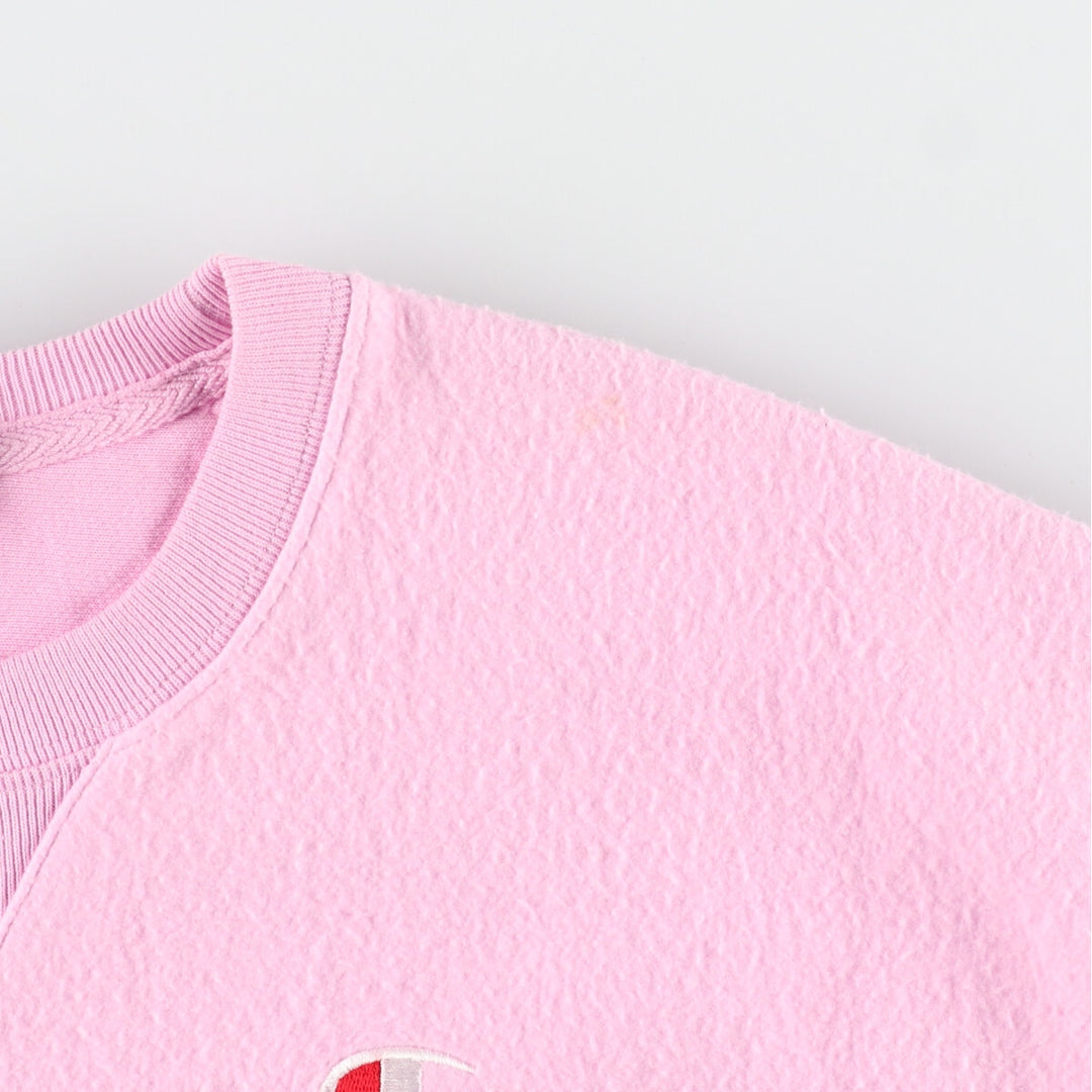 Champion Reverse Weave Replica Single Color Tag Brushed Surface One Point Logo Sweatshirt Trainer Women's M /eaa433163