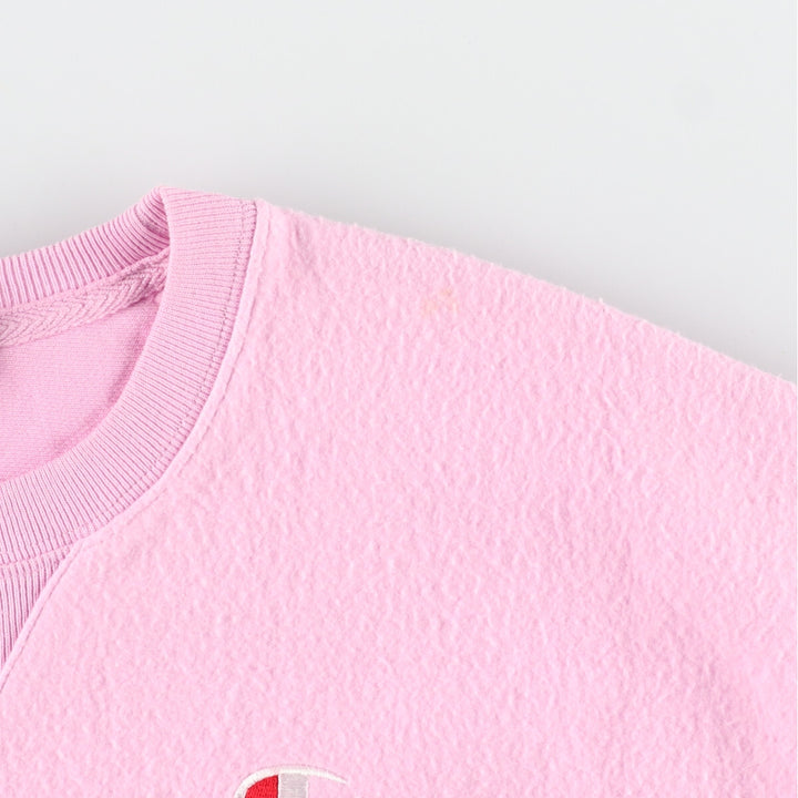 Champion Reverse Weave Replica Single Color Tag Brushed Surface One Point Logo Sweatshirt Trainer Women's M /eaa433163