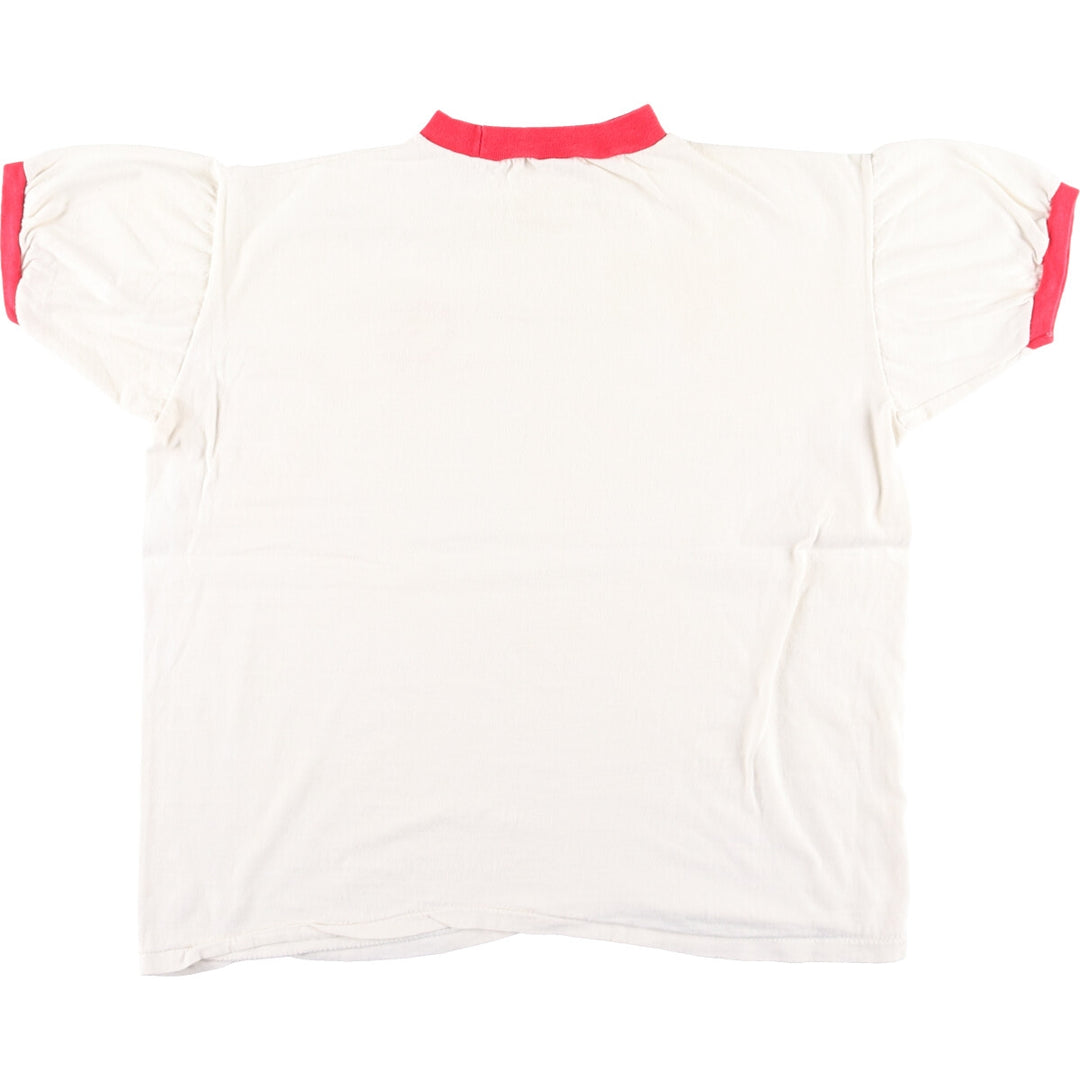 90'S Printed T-shirt Ringer T-shirt Men's L Vintage /eaa433198