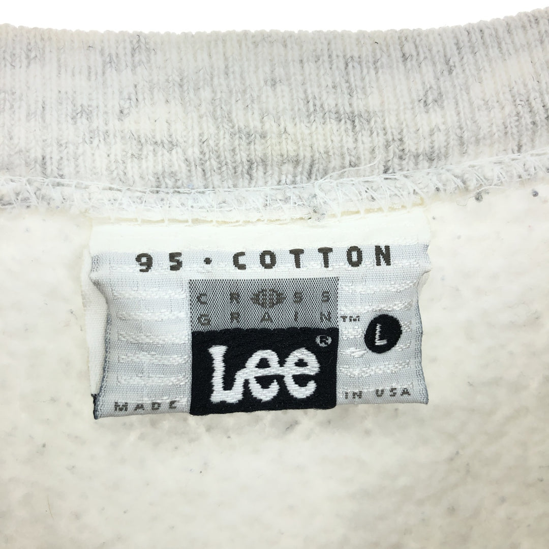 90'S Lee Reverse Weave College Character Sweatshirt, Made in USA, Men's L, Vintage /eaa433226