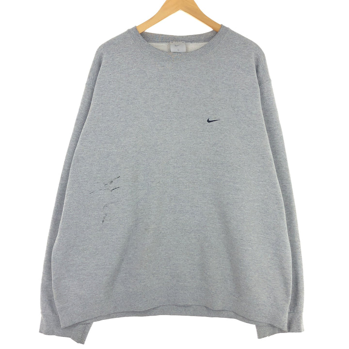 00'S Nike One Point Logo Sweatshirt Trainer Made in USA Men's XXL /eaa433236