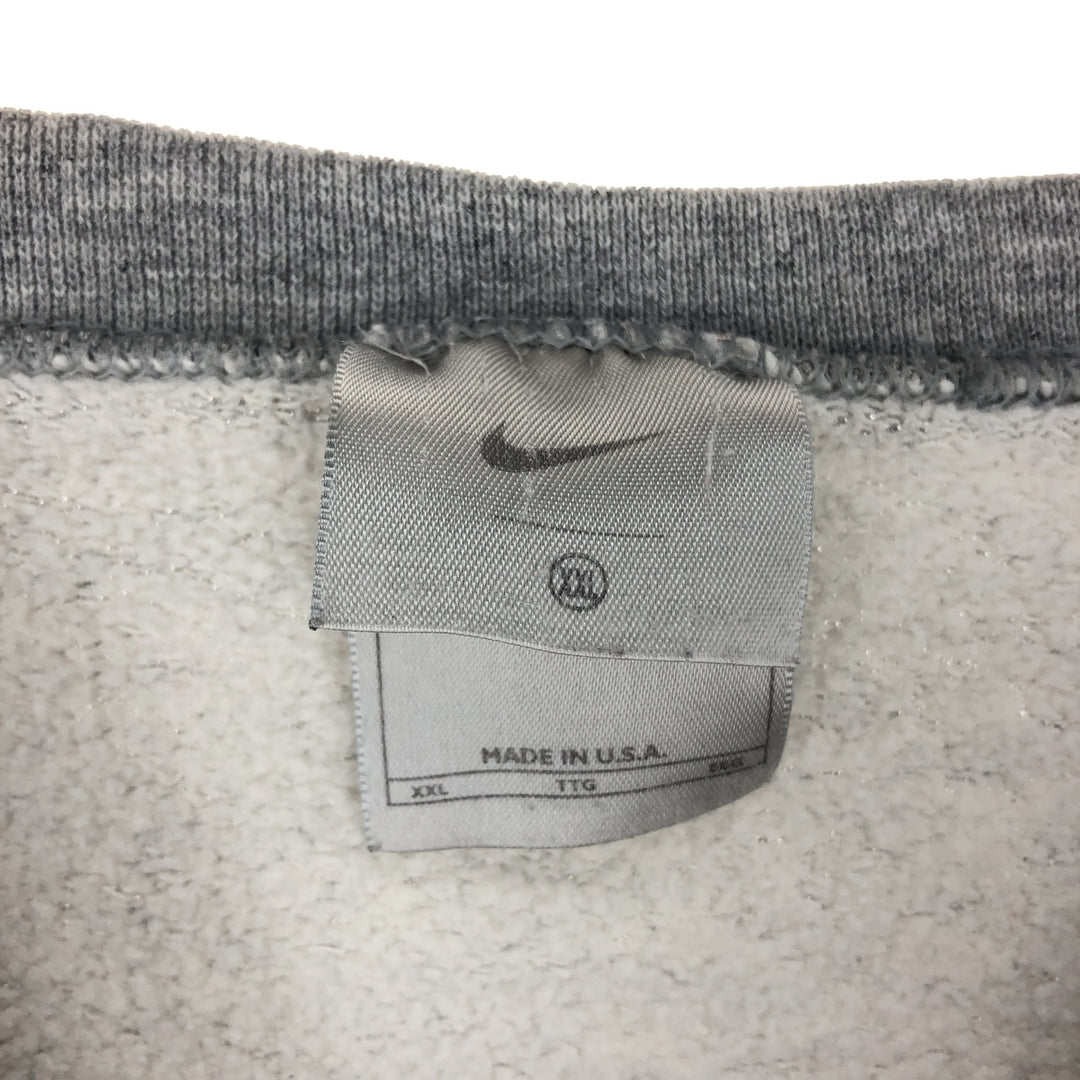 00'S Nike One Point Logo Sweatshirt Trainer Made in USA Men's XXL /eaa433236