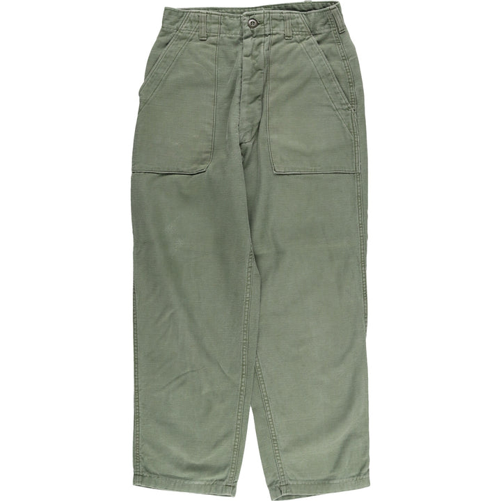 1970s~ USARMY Military Baker Pants, Made in USA, Women's L (w28) equivalent, Vintage /eaa433434