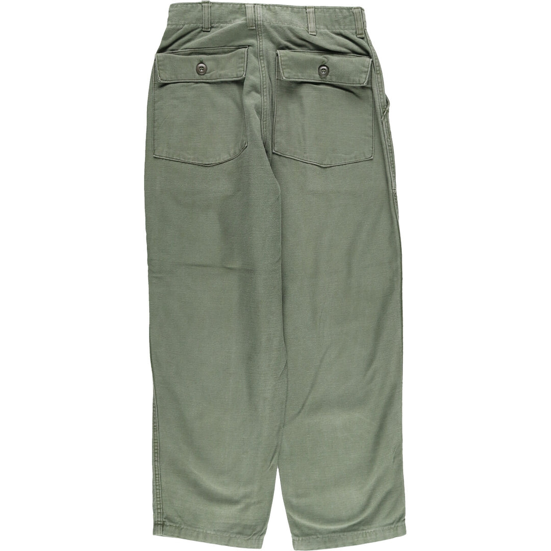 1970s~ USARMY Military Baker Pants, Made in USA, Women's L (w28) equivalent, Vintage /eaa433434