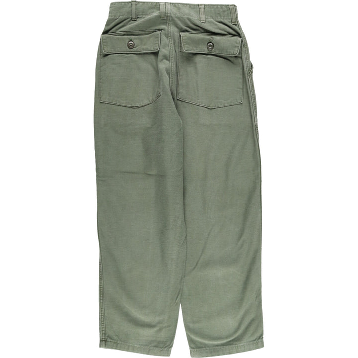 1970s~ USARMY Military Baker Pants, Made in USA, Women's L (w28) equivalent, Vintage /eaa433434