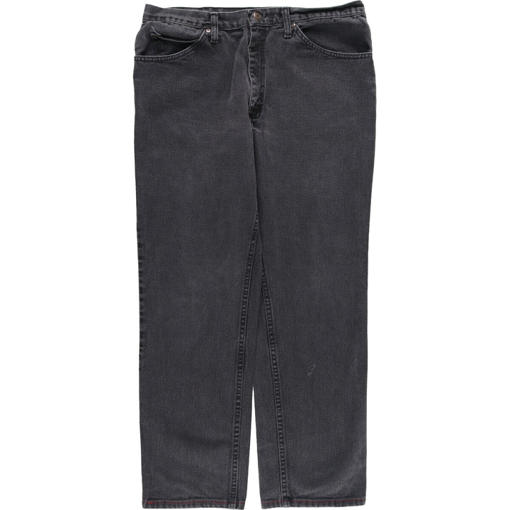 Lee REGULAR FIT Black Denim Straight Denim Pants Men's w36 cotton black type Vintage Second Hand