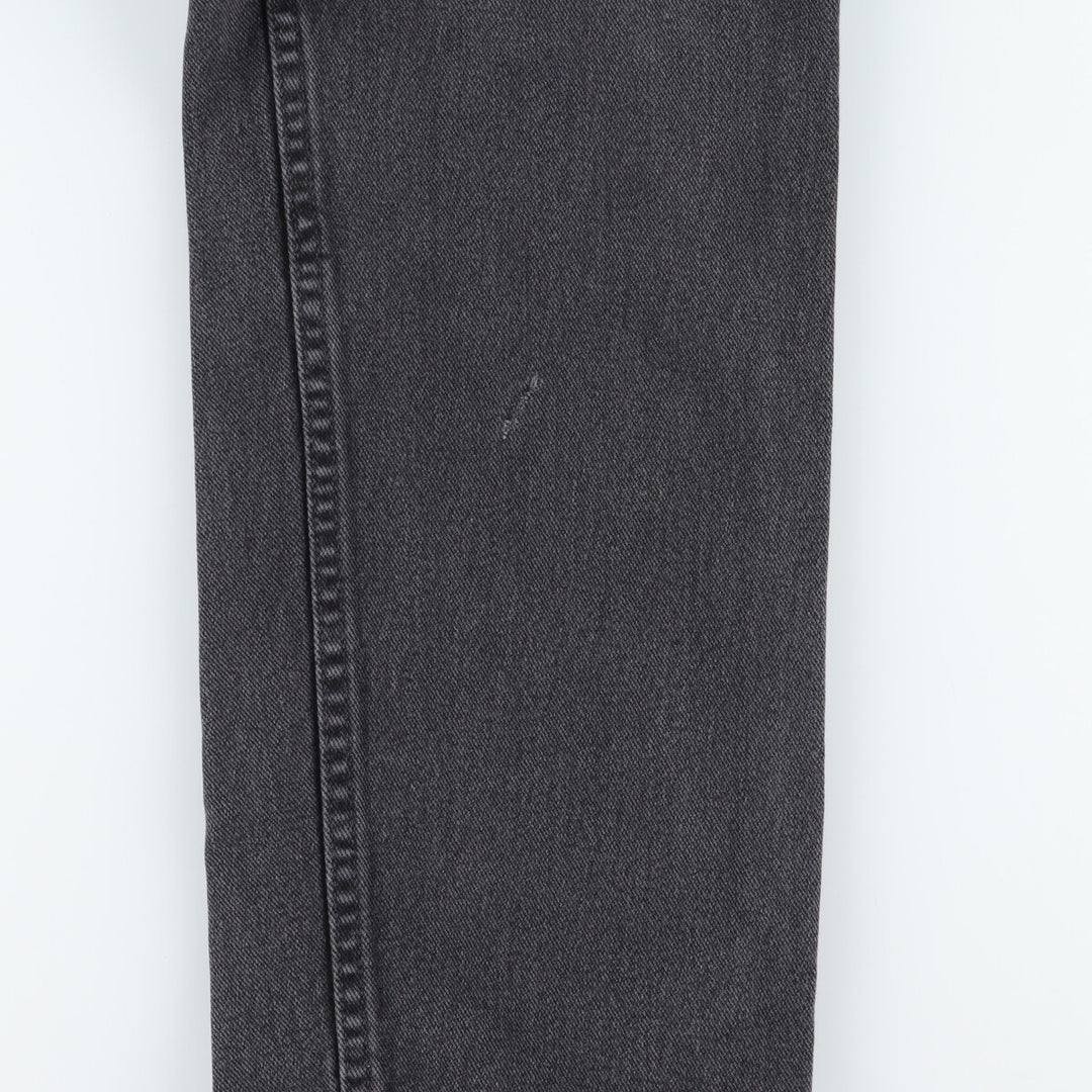 Lee REGULAR FIT Black Denim Straight Denim Pants Men's w36 cotton black type Vintage Second Hand