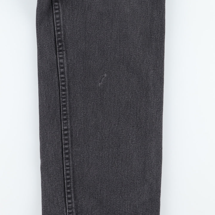 Lee REGULAR FIT Black Denim Straight Denim Pants Men's w36 cotton black type Vintage Second Hand