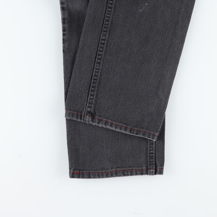Lee REGULAR FIT Black Denim Straight Denim Pants Men's w36 cotton black type Vintage Second Hand