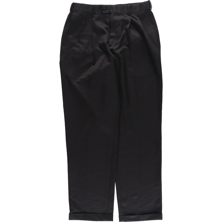 ROUNDTRREE YORKE Two-pleat Slacks Pants Men's w32 /eaa433476