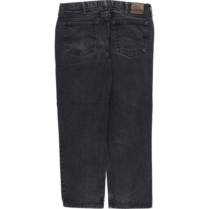 Lee REGULAR FIT Black Denim Straight Denim Pants Men's w36 /eaa433477