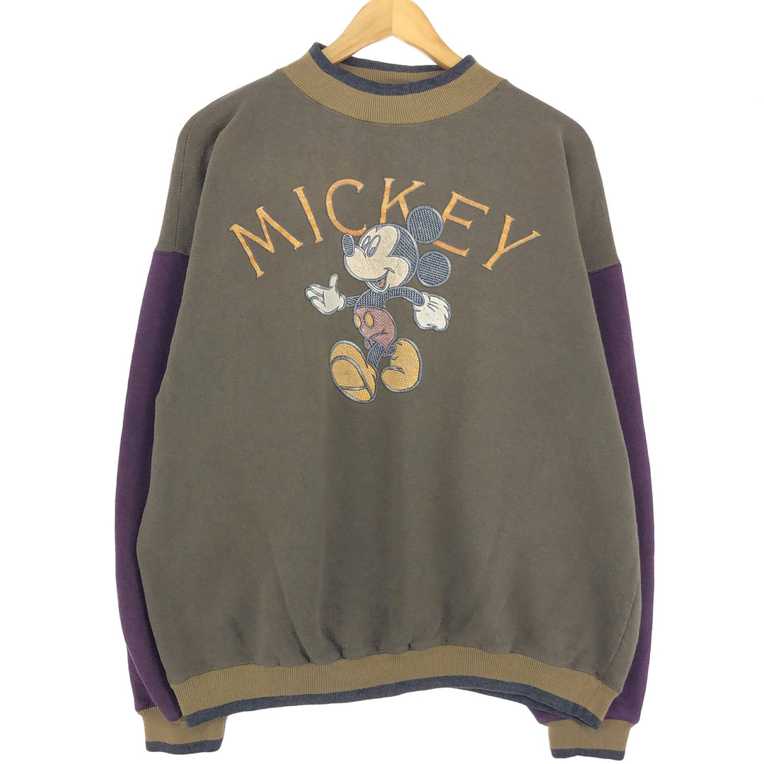 GENUS MICKEY MOUSE Mickey Mouse character sweatshirt, sweatshirt, men's L, vintage /eaa433520