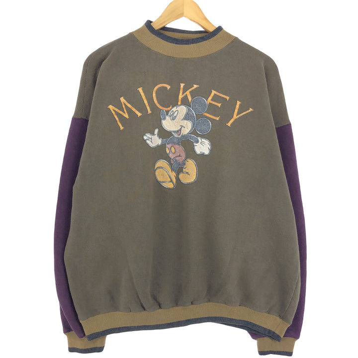 GENUS MICKEY MOUSE Mickey Mouse character sweatshirt, sweatshirt, men's L, vintage /eaa433520