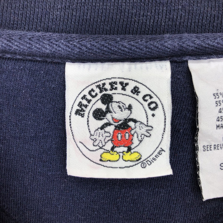 90'S MICKEY&CO. MICKEY MOUSE Mickey Mouse character sweatshirt, men's L, vintage /eaa433522