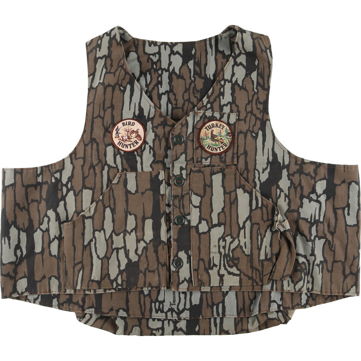 Camouflage pattern Trevor Camo Duck hunting vest with patch Men's XL Vintage / eaa433537