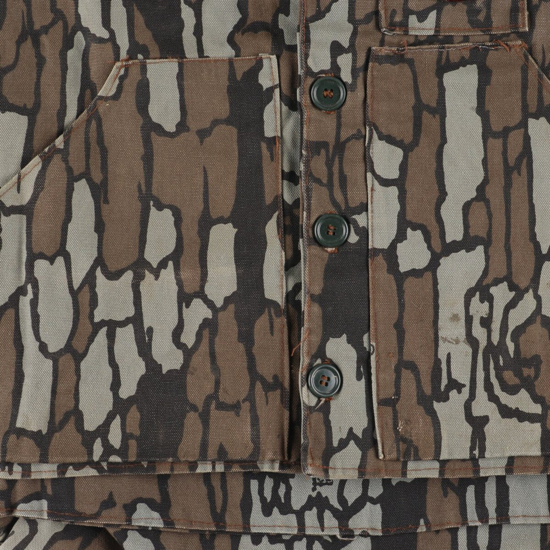 Camouflage pattern Trevor Camo Duck hunting vest with patch Men's XL Vintage / eaa433537