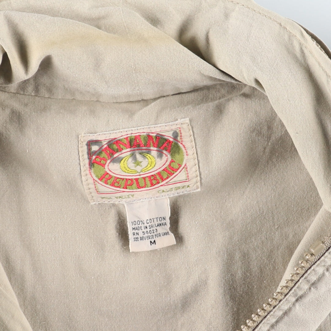 80'S Banana Republic Safari Vest Men's M Vintage /eaa433551