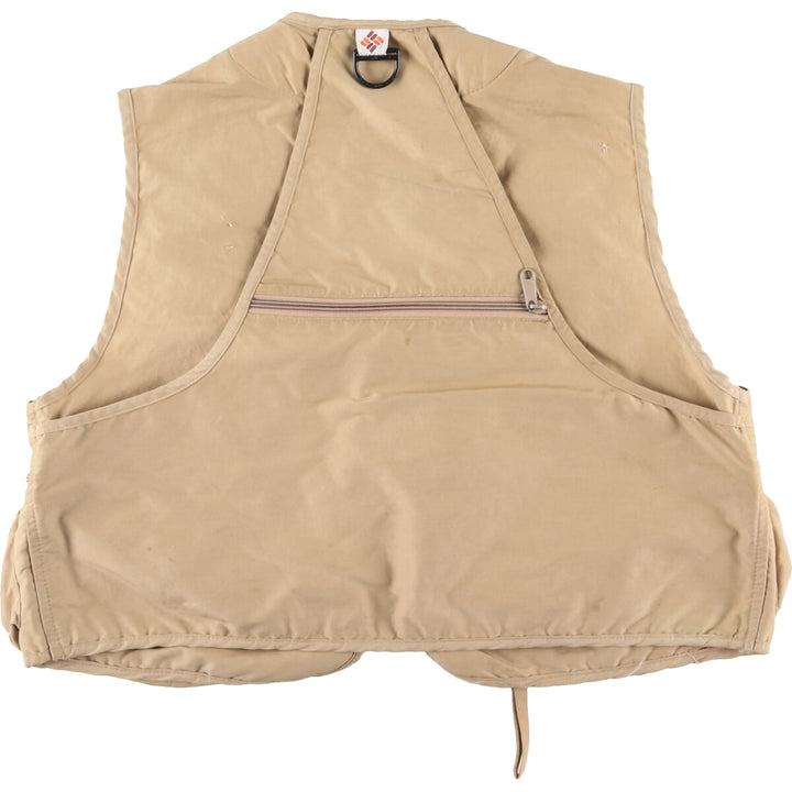 70'S Columbia Yellowstone Tag Fishing Vest Men's S Vintage / eaa433654