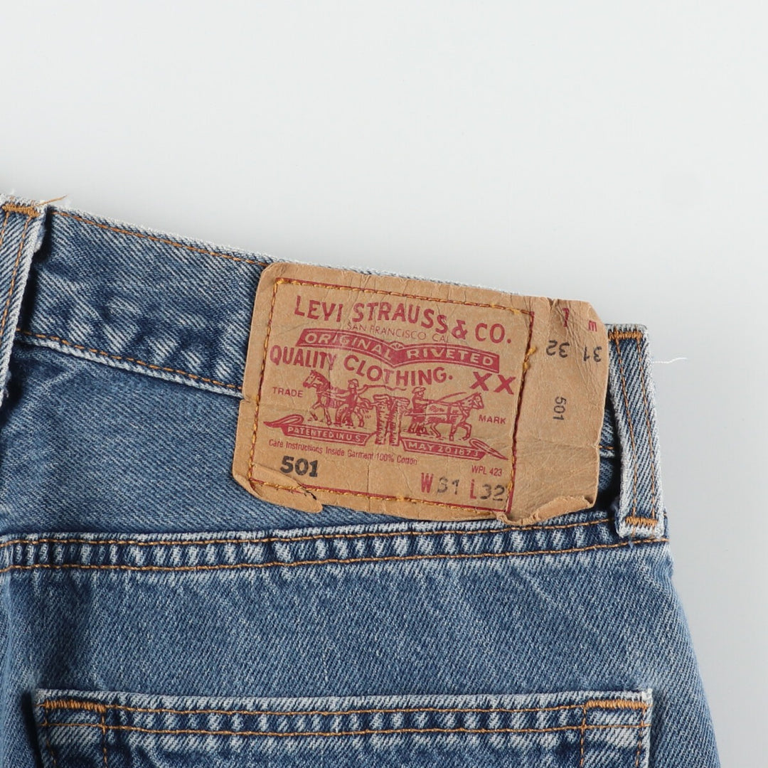 90'S Levi's 501 for women straight denim pants made in USA women's L (w29) vintage /eaa433696