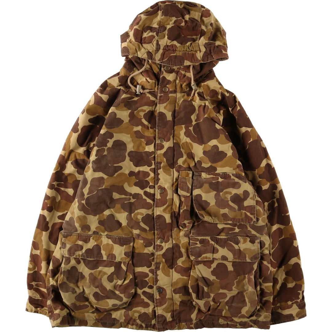 Gamchide Camouflage Pattern Duck Hunter Camo Mountain Parka Shell Jacket Men's L /eaa433759