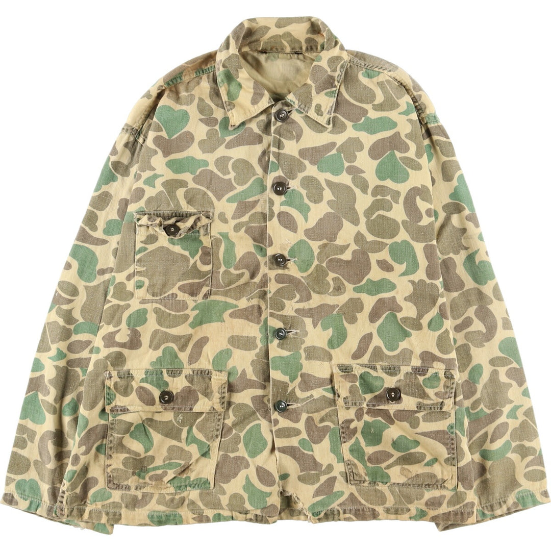 Camouflage Duck Hunter Camo Cotton Jacket Men's L /eaa433777