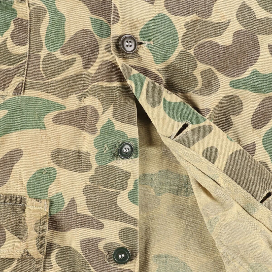 Camouflage Duck Hunter Camo Cotton Jacket Men's L /eaa433777