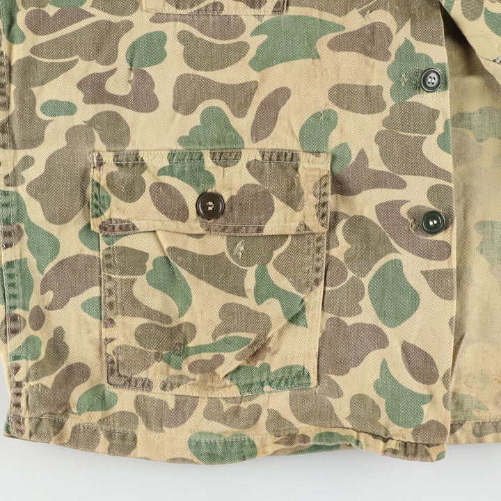 Camouflage Duck Hunter Camo Cotton Jacket Men's L /eaa433777